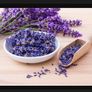 Set of Lavender Scented Tea Lights with Dried Lavender Image 3