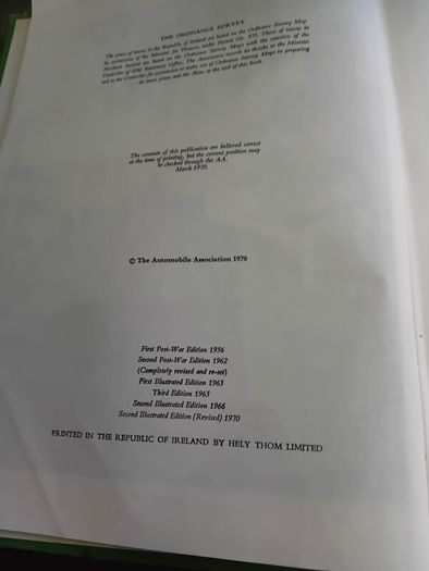 A A Roadbook Of Ireland