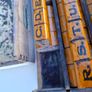 Old wooden stamp/print set Image 10
