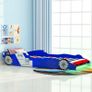 Childrens LED Race Car Bed 90x200 cm Blue Image 5