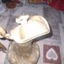 Large Antique Beautiful Decorated Pitcher with Lid, Stamp on Base in Photos, Postage Available or Collection Image 4