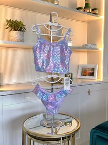 Brand New Girls Multi Coloured Bikini. Age 6-7 yrs / EU 116 -122 cm