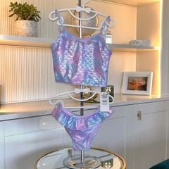 Brand New Girls Multi Coloured Bikini. Age 6-7 yrs / EU 116 -122 cm