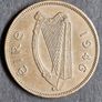 Ireland 1946 Beautiful Half 1/2 Penny Coin Image 3