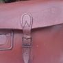 Quality Irish Hand Made Shoulder  Leather Satchel Image 5