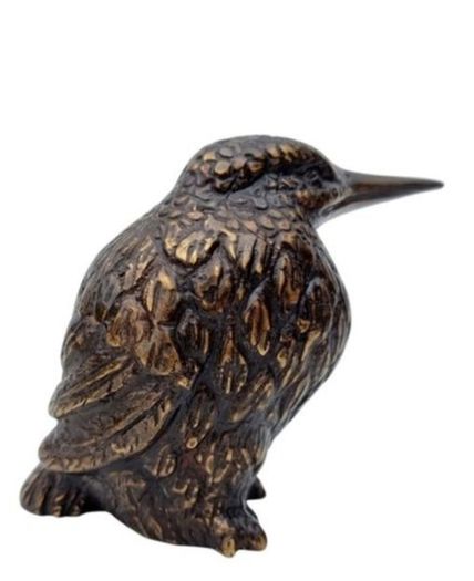 Kingfisher birds x 3 - Bronze