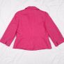 Country Casuals Petite Bright Fuchsia Pink Textured Fitted Tailored Blazer Jacket 14UK/42EU Image 5
