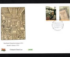 2001 Ireland Literary Anniversaries Commemorative Stamps An Post First Day Cover (FDC)
