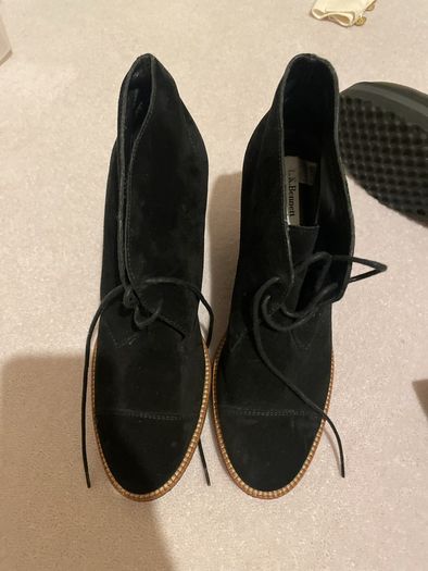 L K Bennett wedge boots Size 40