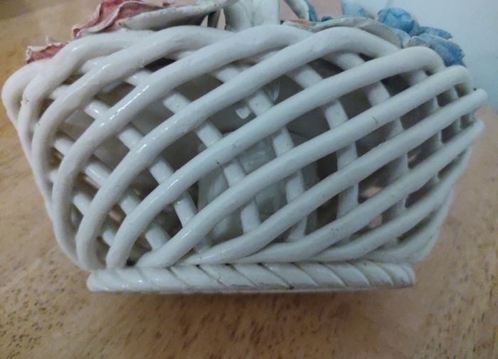 Ceramic Flower Basket
