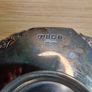 Antique Silver scrollwork footed dish. Hallmarked Birmingham Image 6