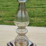 Vintage Large Glass Candlestick Image 2