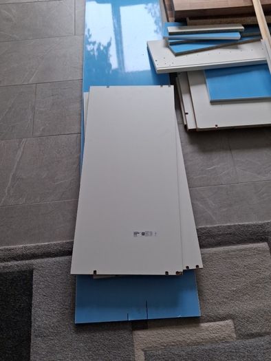 Ikea Kitchen shelves and left over parts/shelves/counter top.