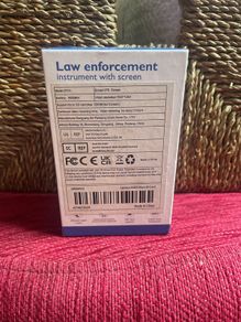Law Enforcement Instrument With Screen