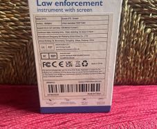 Law Enforcement Instrument With Screen
