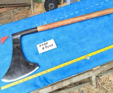 Antique Squaring Axe