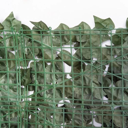 Artificial Leaf Screen Panel, 2.4x1 m-Dark Green (FREE SHIPPING)