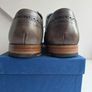 Barker Mens Grey Hand Painted Shoes Size 10.5 F Eu 44.5 Image 3