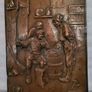 Fine example of an Antique Pressed copper relief picture/ wall art Image 2
