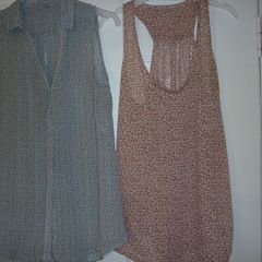 Swing Top blouse X 2 Bundle Ladies. Machinchose.paris Medium. Immaculate Condition.