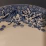Fabulous Pair of Early Vintage Blue and White Arklow Pottery 10 Inch Dinner Plates Unknown Pattern Name, Backstamp Circa 1930/40's Image 3