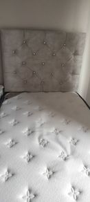 Single bed and single mattress