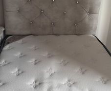 Single bed and single mattress