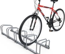 5 Bike Stand Floor or Wall mounted bike rack for garage Bicycle Parking rack Cycle Storage Locking Stand