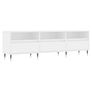 TV Cabinet White 150x30x44.5 cm Engineered Wood Image 3