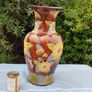 52cms Vintage Lotus Flower floor vase Image 4