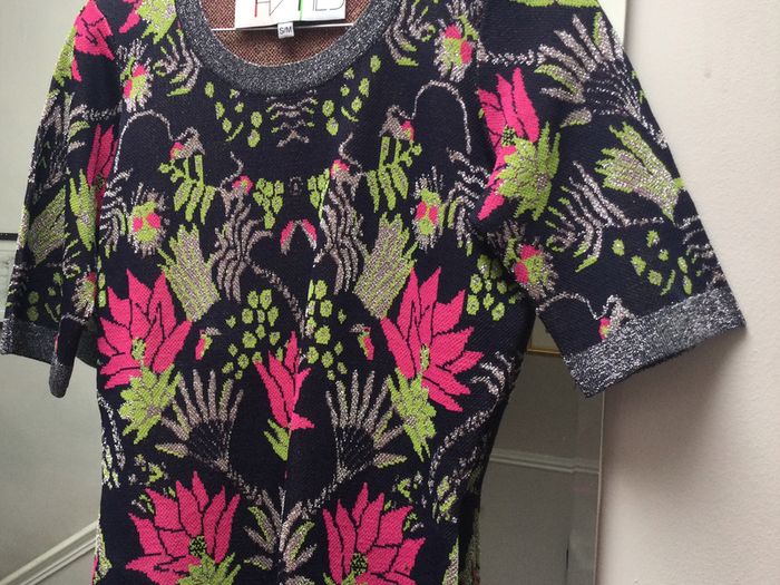 Joanne Hynes Designer Lurex Top Size 10