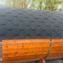 Sauna and cold barrell plunge with step Image 4