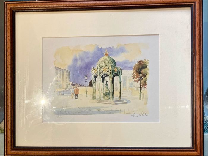 Limited Edition Tom Roche print of DunLaoghaire