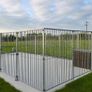 Galvanised Dog Run Image 2