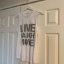 Goodmove White Live Laugh Move Sports Top Image 2