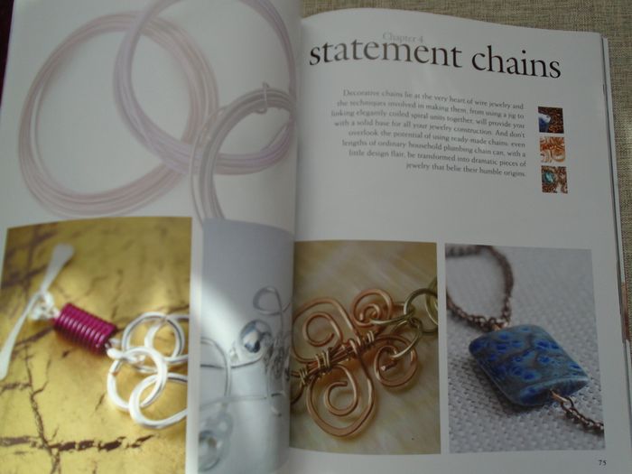 Jewellery making book, Linda Jones, Craft book, Bead and wire jewellery designs, Non fiction