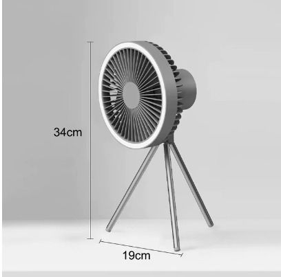 BRAND NEW Stand Air Cooling Fan with Night Light Outdoor Camping