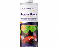 Aquaforest Purify Pond 500ml - A preparation supporting fish in fighting white spot disease and skin infections.