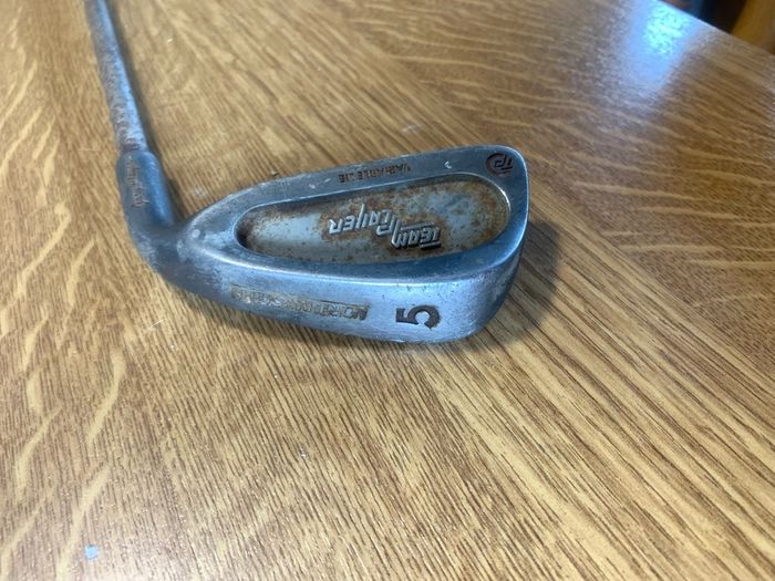 Set of golf clubs