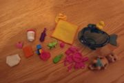 Barbie Skipper babysitter babies bathtub playset