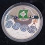 2011 St Brendan 10 Euro Coloured Silver coin in Box Image 2