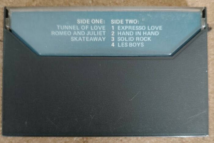 Vintage Dire Straits Cassettes x 5