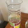 Luminarc Vintage Mid Century Hexagonal Red Stemmed Glasses ( 4 ) plus Free Water Jug Image 4