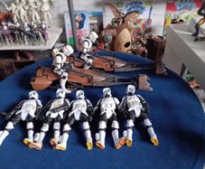 Star Wars Biker Scout Squad!!