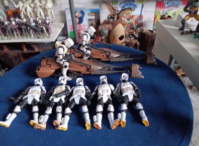 Star Wars Biker Scout Squad!!