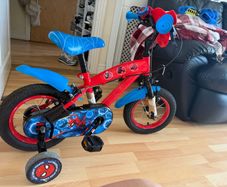 bicycle spider man 3-5 years old boys children