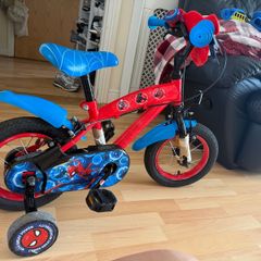 bicycle spider man 3-5 years old boys children