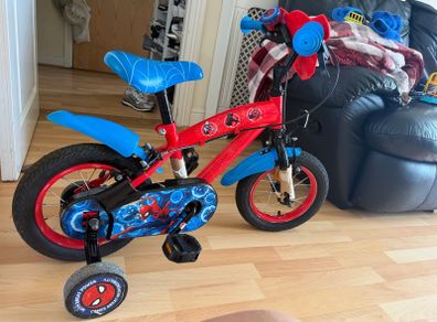 bicycle spider man 3-5 years old boys children