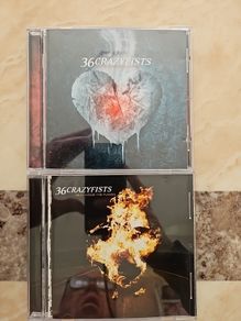 36 Crazyfists 2 CD Lot