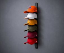 6 Hook Wall Mounted Cap Rack
